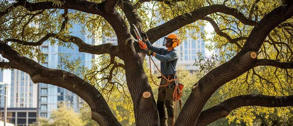 ISA Member, Certified Arborist, Texas Oak Wilt, TRAQ, Texas ISA, Pesticide, Dept of Agriculture certification badges
